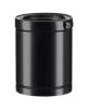 Elément droit isolé POUJOULAT 25 cm THERMINOX ZI ED 250-150 ZI noir Ref. 23150003-9019