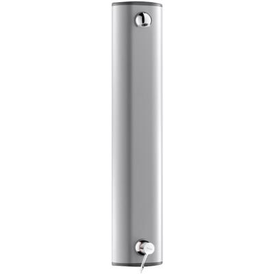 Colonne de douche aluminium avec mitigeur séquentiel SECURITHERM Delabie H9639