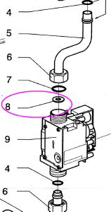 Diaphragme gaz G31 535 INTERGAS 