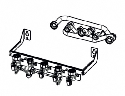 Barrette de raccordement chaudière Chaffoteaux LINK / ULTRA 3318917  remplacement CELTIC