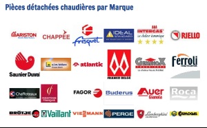 Pièces détachées chaudières par Marque Pièces détachées chaudières par Marque